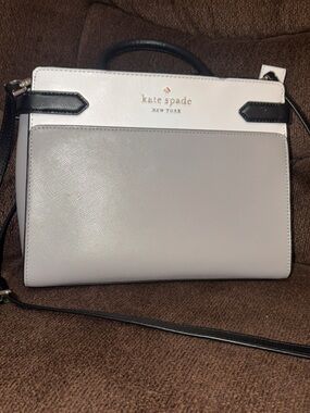 Kate Spade New York satchel in a colorblock